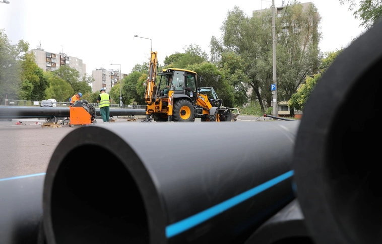 Csőcsere a Klapkán