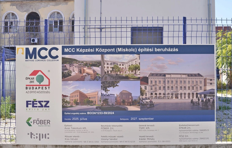 Egykori Korona Szálló teljeskörű felújítása