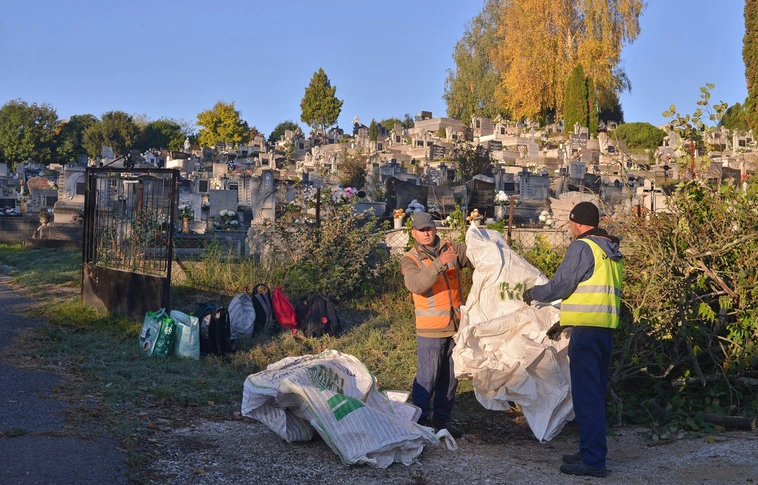 Nagytakarítás - Görömbölyi temető