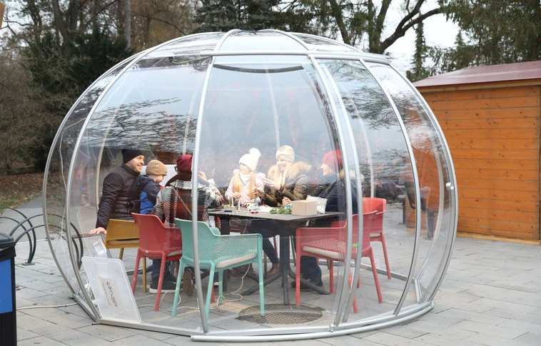 Advent a a miskolctapolcai tóparton. Fotó: Juhász Ákos