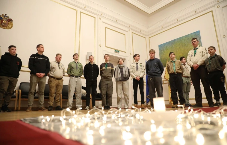 Cserkészkarácsony Miskolcon. Fotó: Juhász Ákos