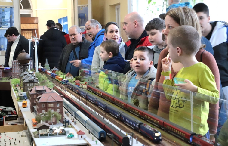 Vasút modell kiállítás a Gömörin