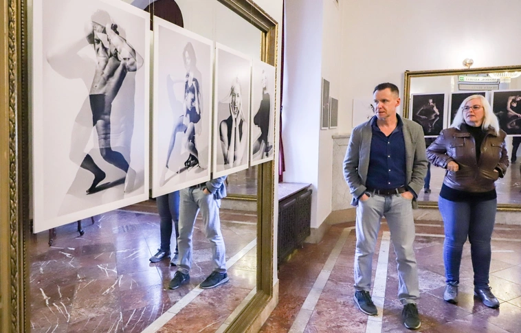 Éder Vera és Gálos Mihály Samu fotókiállítása a Horizont Táncfesztiválon