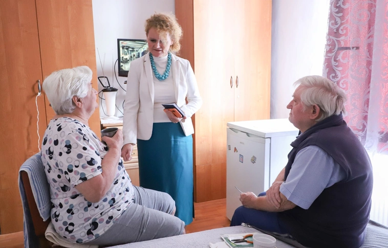 Hajlék Szociális Otthon kibővített részlegének felavatása