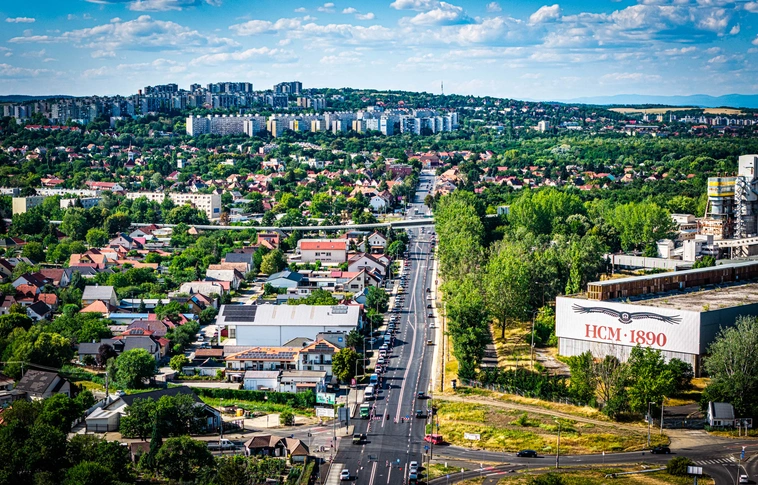 Befejeződött az avasi útfelújítás. Fotó: Horváth Csongor