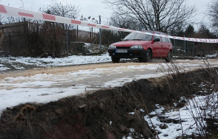 Rézsűcsúszás a Bodótetőn