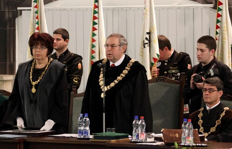 Diploma átadó a Miskolci Egyetemen