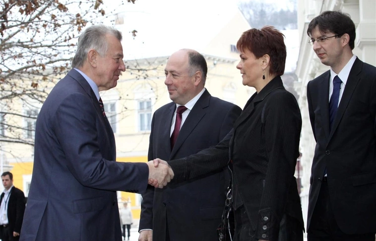 Schmitt Pál államfő látogatása Miskolcon