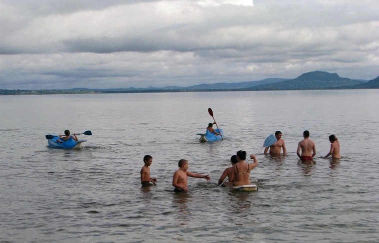 Balatonmárián nyaraltak miskolci gyerekek