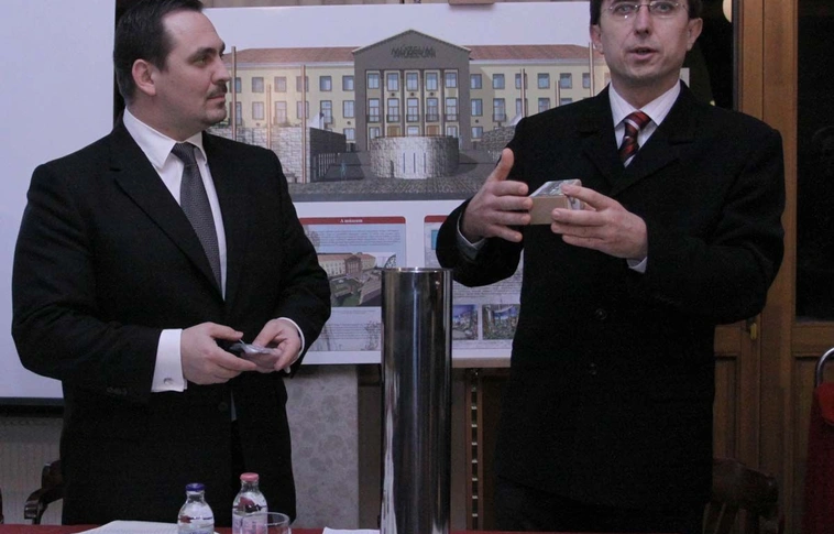 Lerakták a Pannon-tenger múzem alapkövét