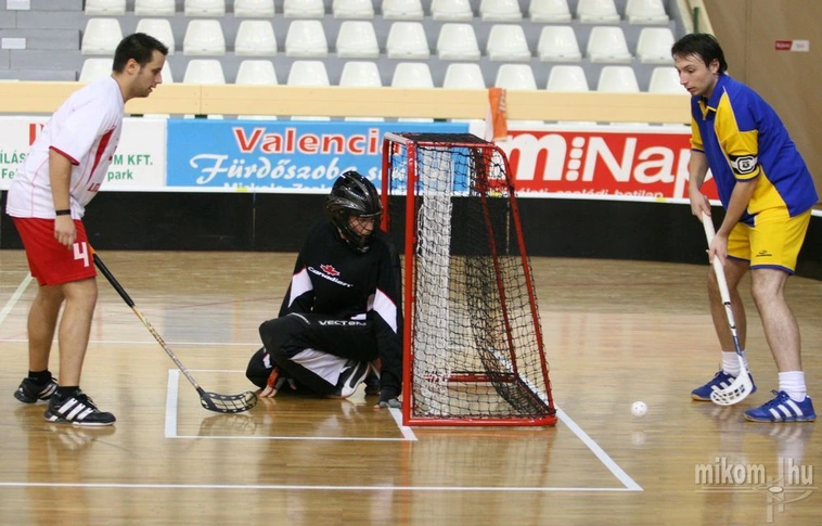 Miskolc-Veszprém floorball mérkőzés