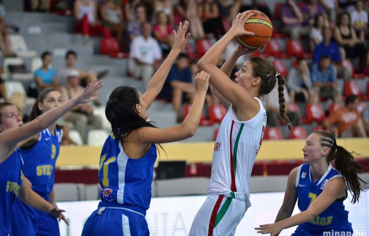 U16 Női kosárlabda EB: Magyar-Svéd