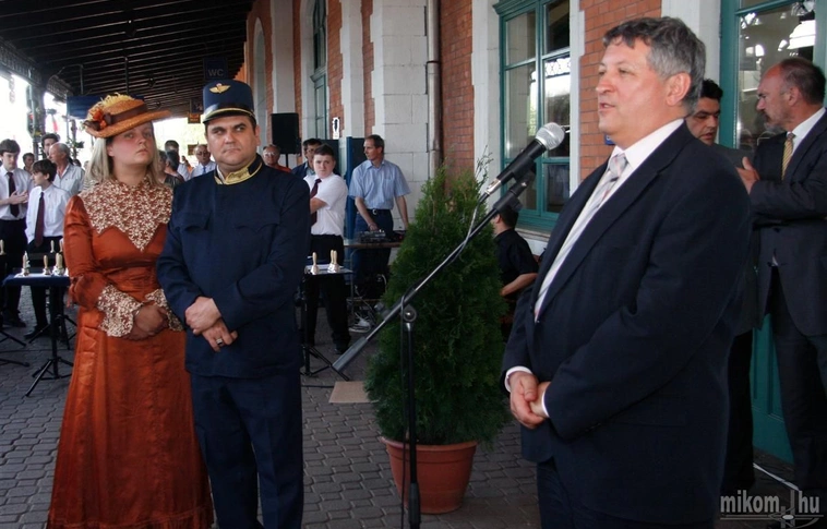 Ünnep a Tiszai pályaudvaron