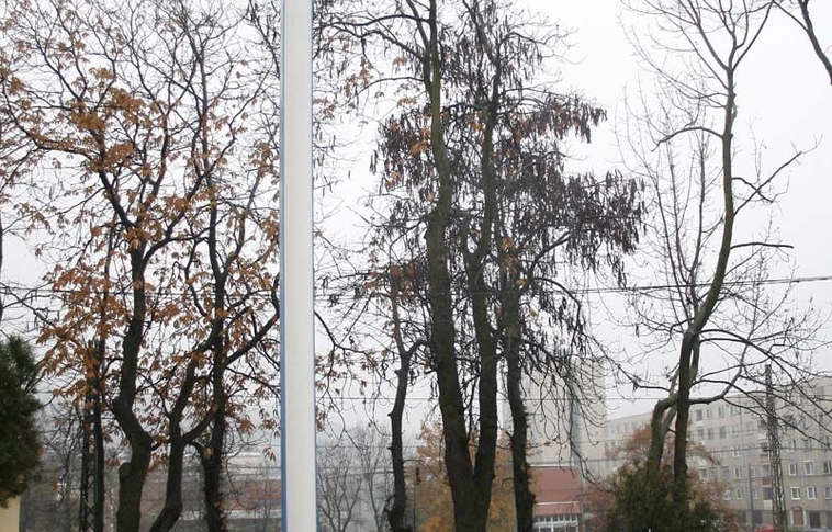 Keresztavató a Szent Anna Templomnál