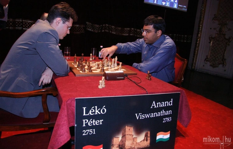 Megkezdődtek a Lékó-Anand sakk rapid mérkőzések