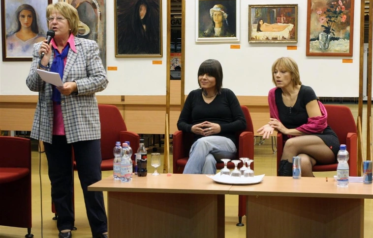 Az Aida közönségtalálkozóján énekelt Xantus Barbara és Oláh Ibolya