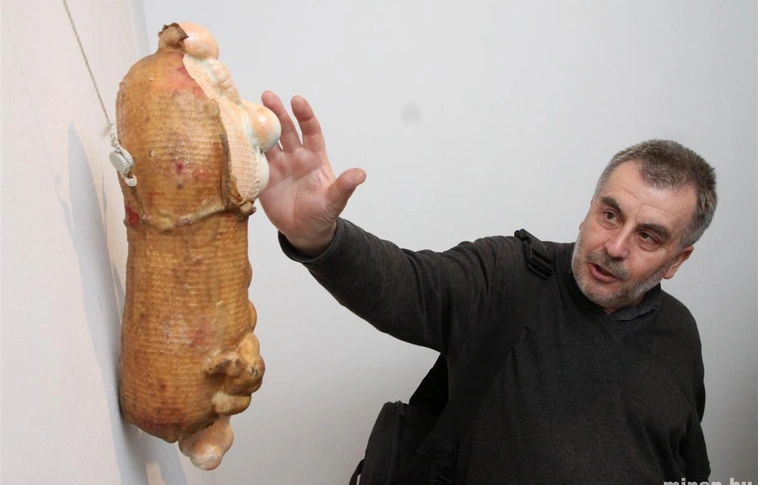 Antik Sándor kolozsvári képzőművész kiállítása a Miskolci Galériában