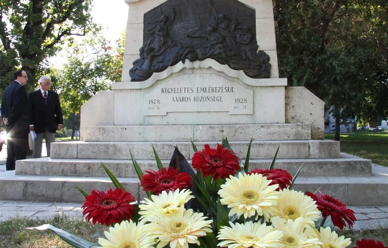Az 1878-as nagy miskolci árvízre emlékeztek