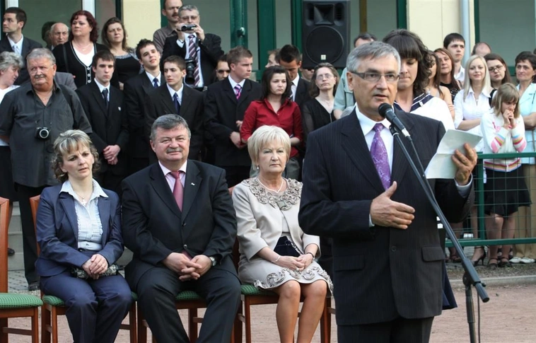 Ballagás a Diósgyőri Gimnáziumban