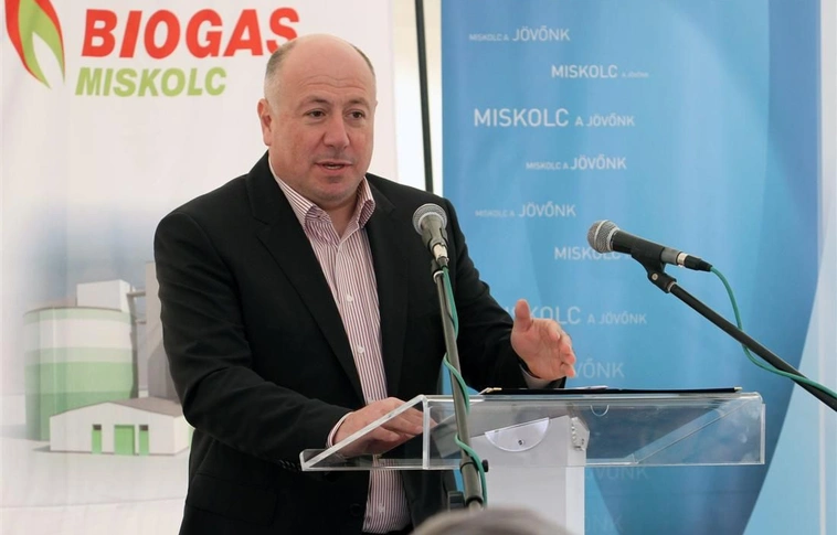 Új biogázüzemet adtak át Miskolcon