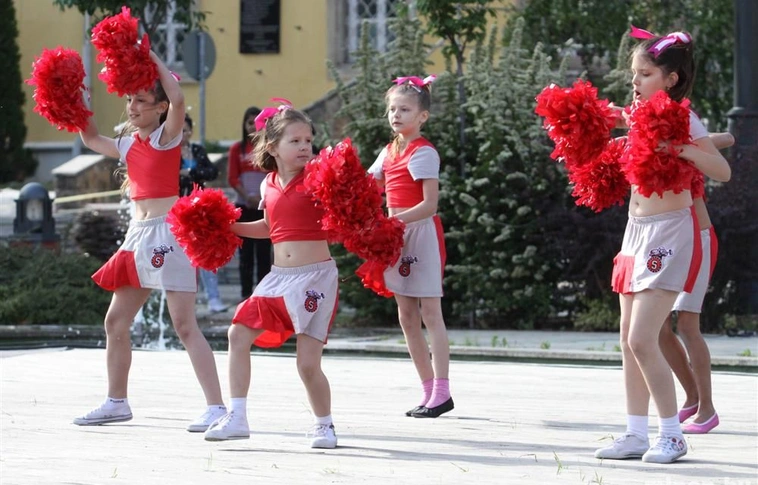 I. Magyar Cheerleading Fesztivál megnyitója a Hősök Terén