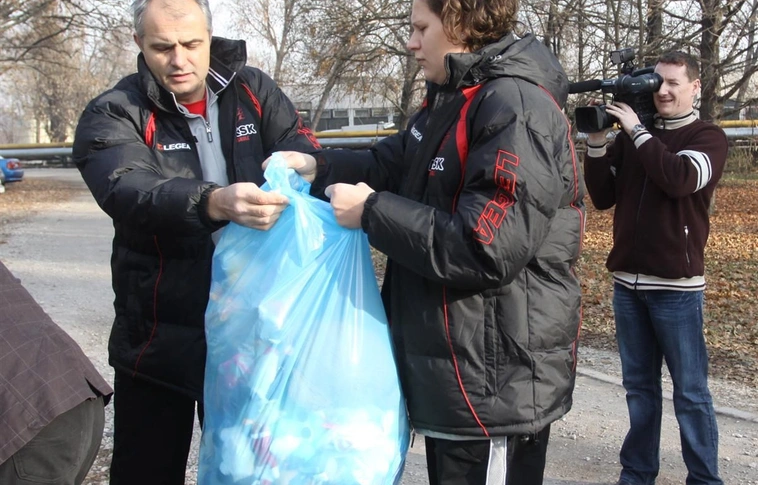 A GYEK-ben járt a DKSK Mikulása