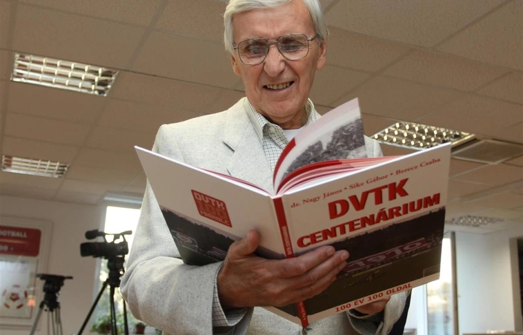 DVTK Centenárium - 100 év 100 oldal című könyv bemutatója