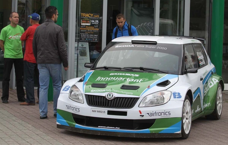18. Hell Miskolc Rally: Gépátvétel