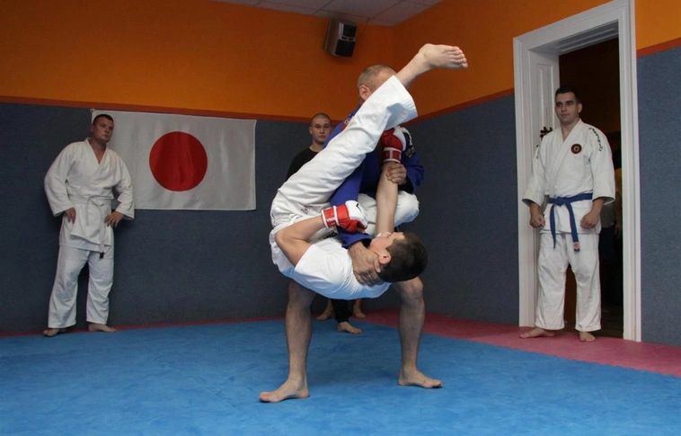 Grappling edzés a Miskolci Harcművészeti Központban