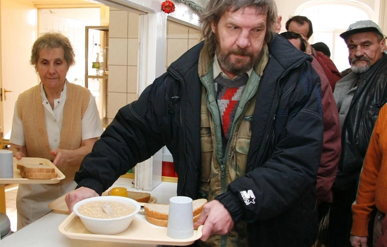 Hajléktalanok Miskolcon