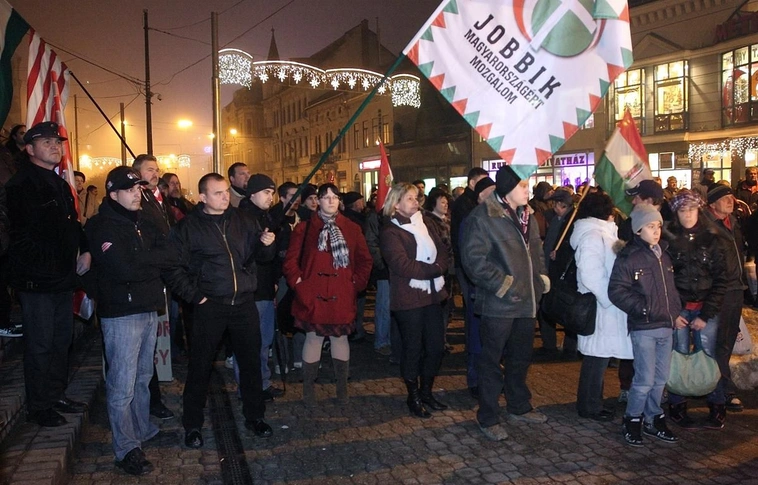 Jobbik tüntetés