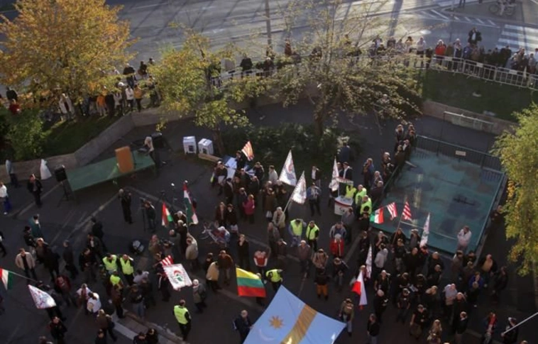 A Magyar Élet Menete - az Avason demonstrált  a JOBBIK