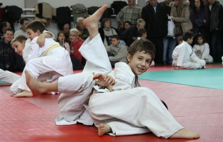 Mikulás kupa judo verseny az MVSC csarnokban