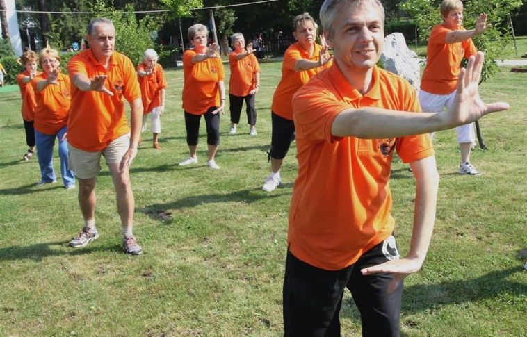 Juniális a Megyei Kórházban az egészségmegőrzés jegyében