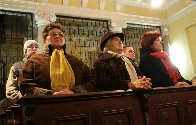 Karácsonyi mise a Zárdakápolnában