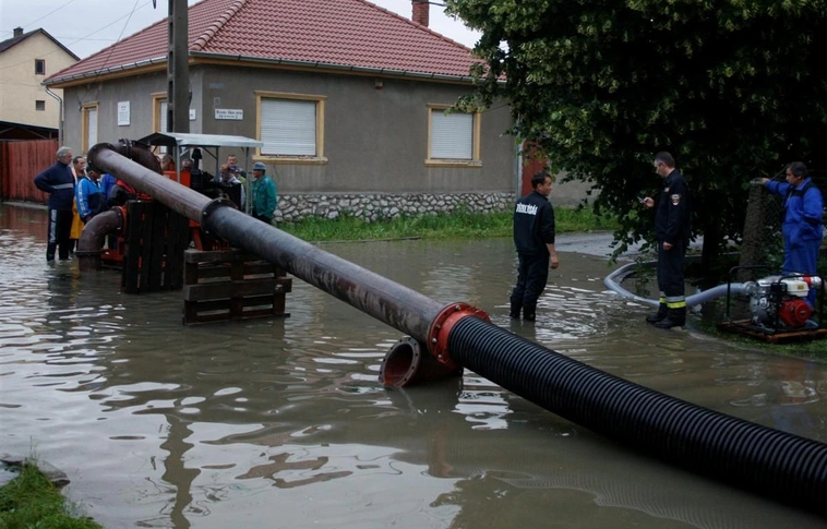 Kedd esti árvízhelyzet Hejőcsabán