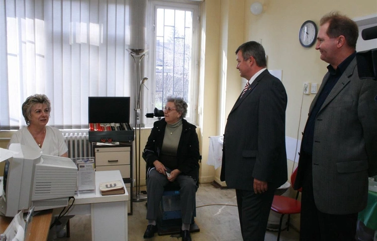 Sebestyén László a MISEK Kft. Diósgyőri Rendelőintézetében