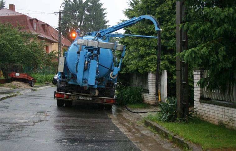 Probléma az esőzés miatt Miskolctapolcán is