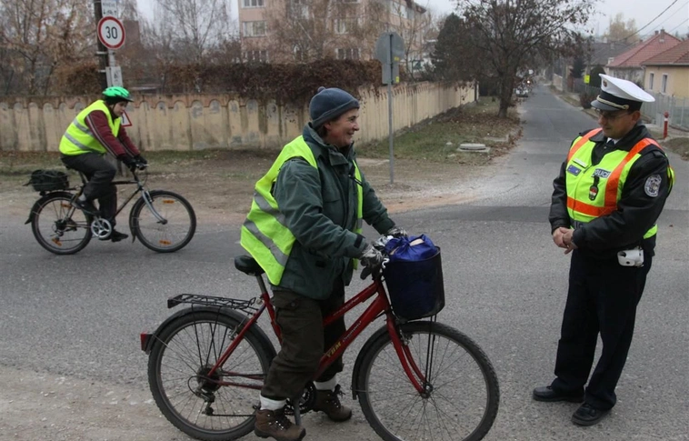 Közledésrendészeti kampány a láthatóságért
