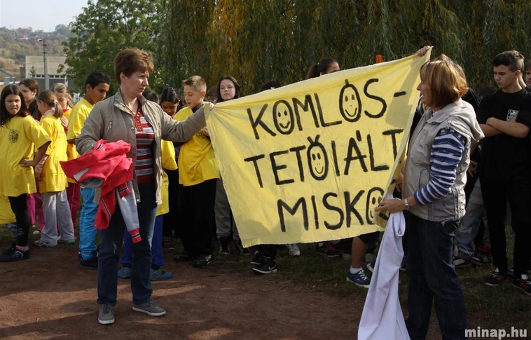 Diáksportnap a Komlóstetőn