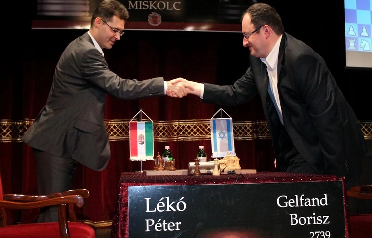 Lékó - Gelfand rapid sakk párosmérkőzés első játszmája
