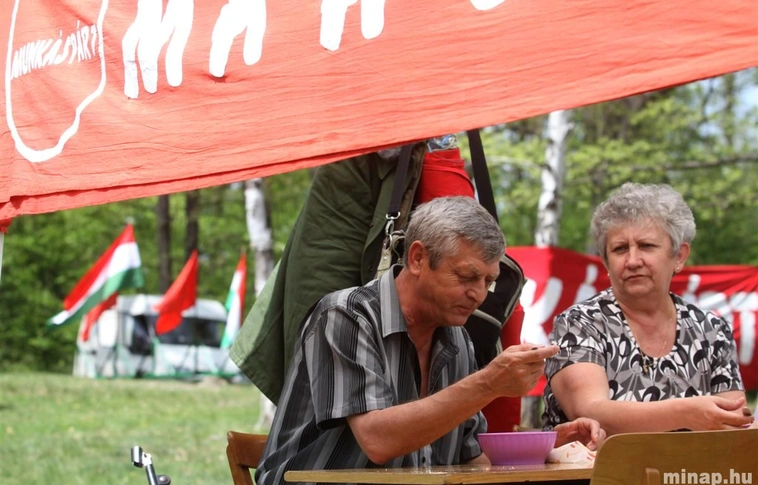 Majális a Csanyikban