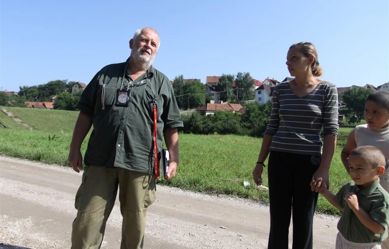 Bábonyibércen a mezőőrökkel