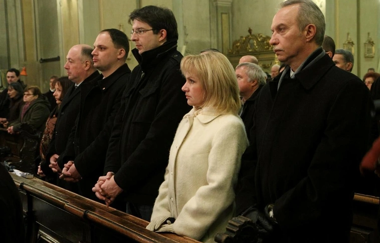 Megáldották a Minorita templom felújított homlokzatát