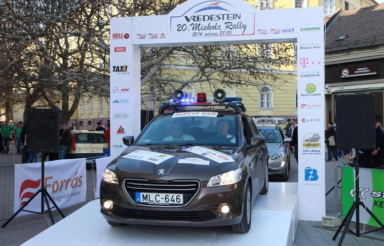 Miskolc Rally díjátadó