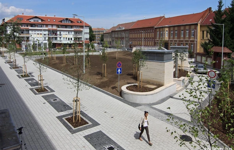 Elkészült a tér a Patak utcán