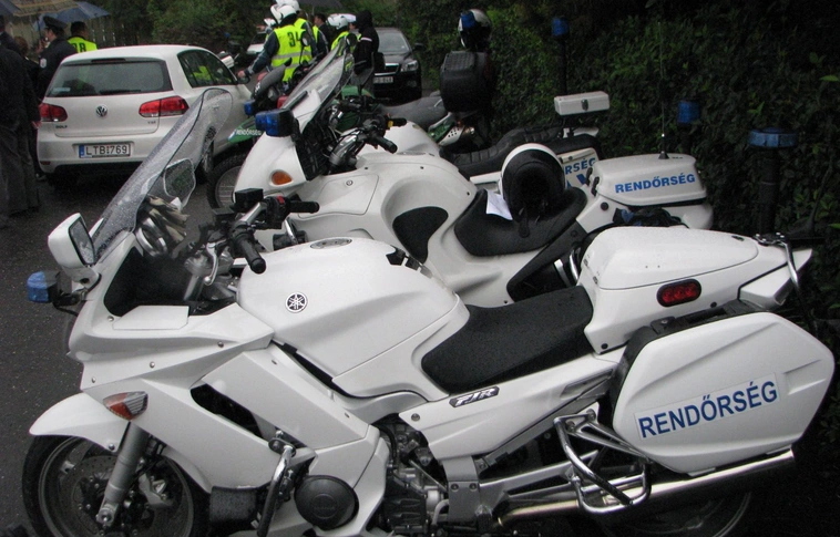 Motoros rendőrök versenyeztek