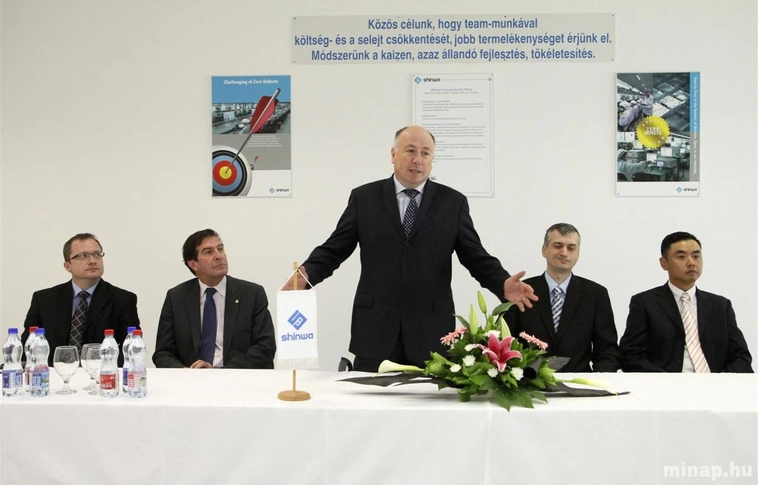 Észak-Magyarországi Autóipari Klaszter beszállítói fóruma a Shinwában