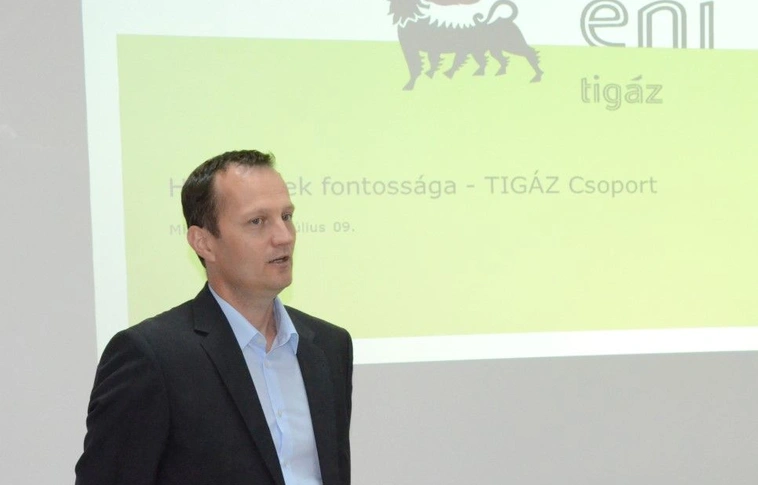 Tigáz tanpálya bemutató
