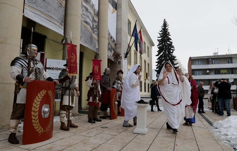 Római kori hagyományőrző program - Colonia Rostalló